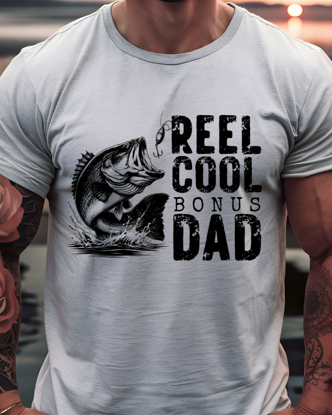 Reel Cool Bonus Dad T-Shirt
