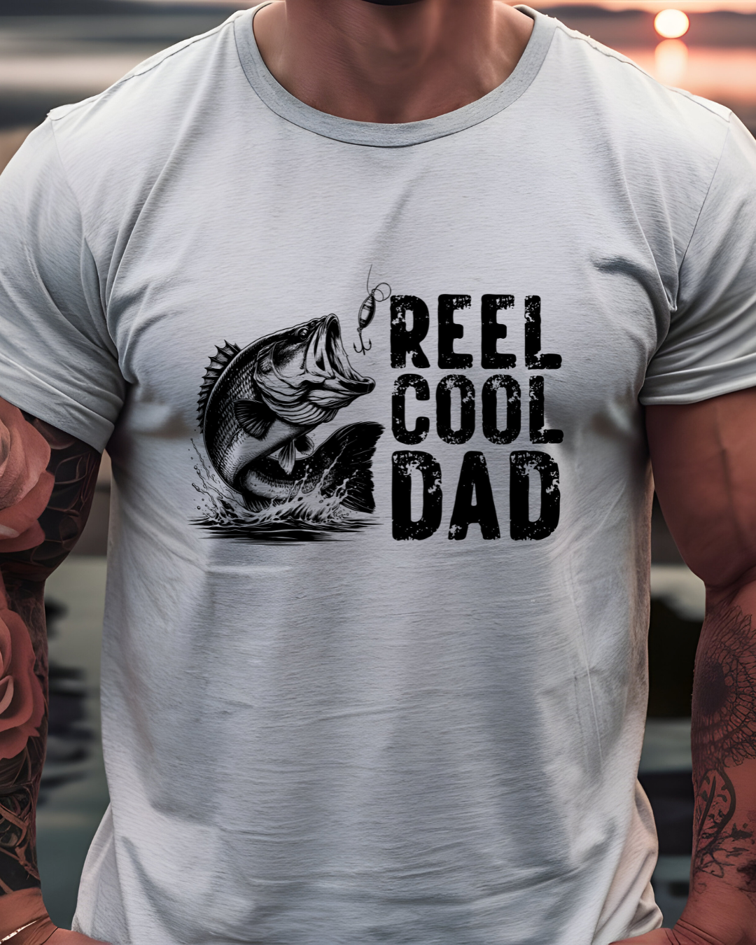 Reel Cool Dad Fishing T-Shirt