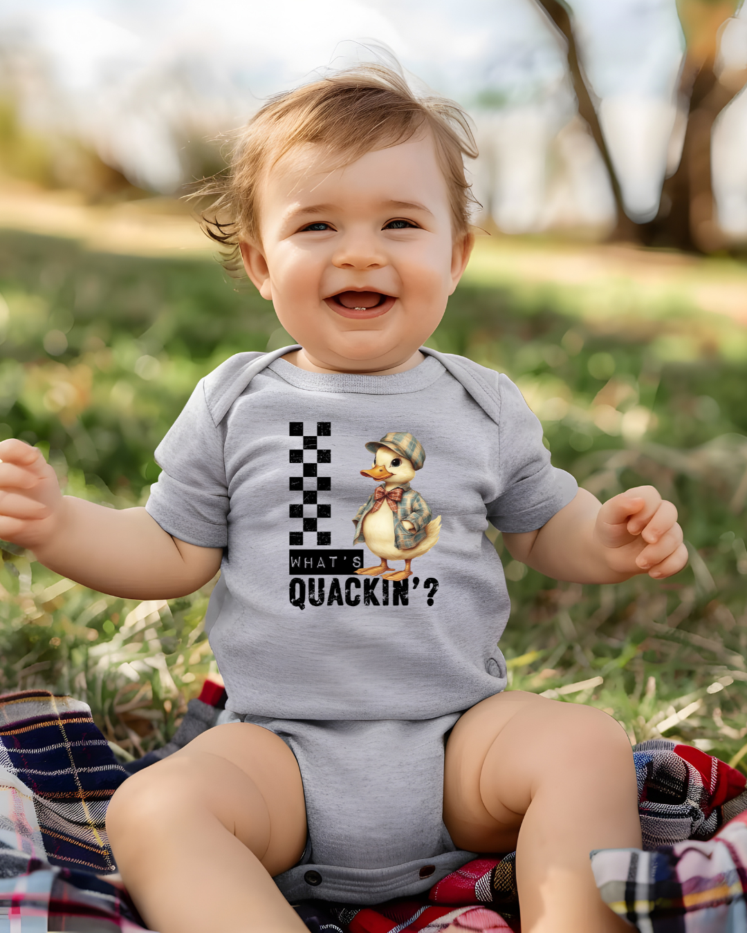 Adorable What's Quackin' Onesie