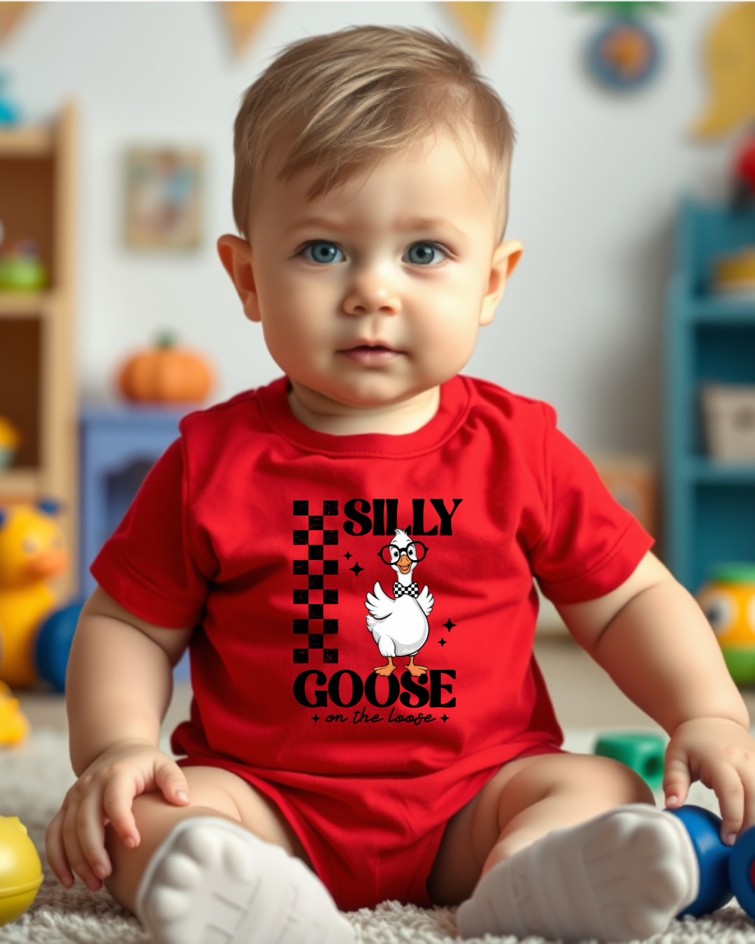 Funny Silly Goose Infant Onesie