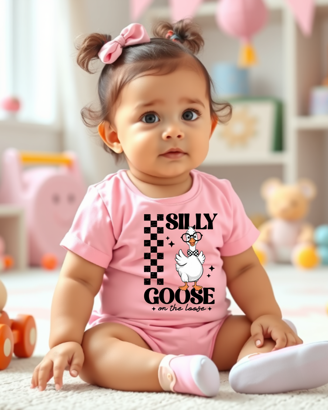 Funny Silly Goose Infant Onesie