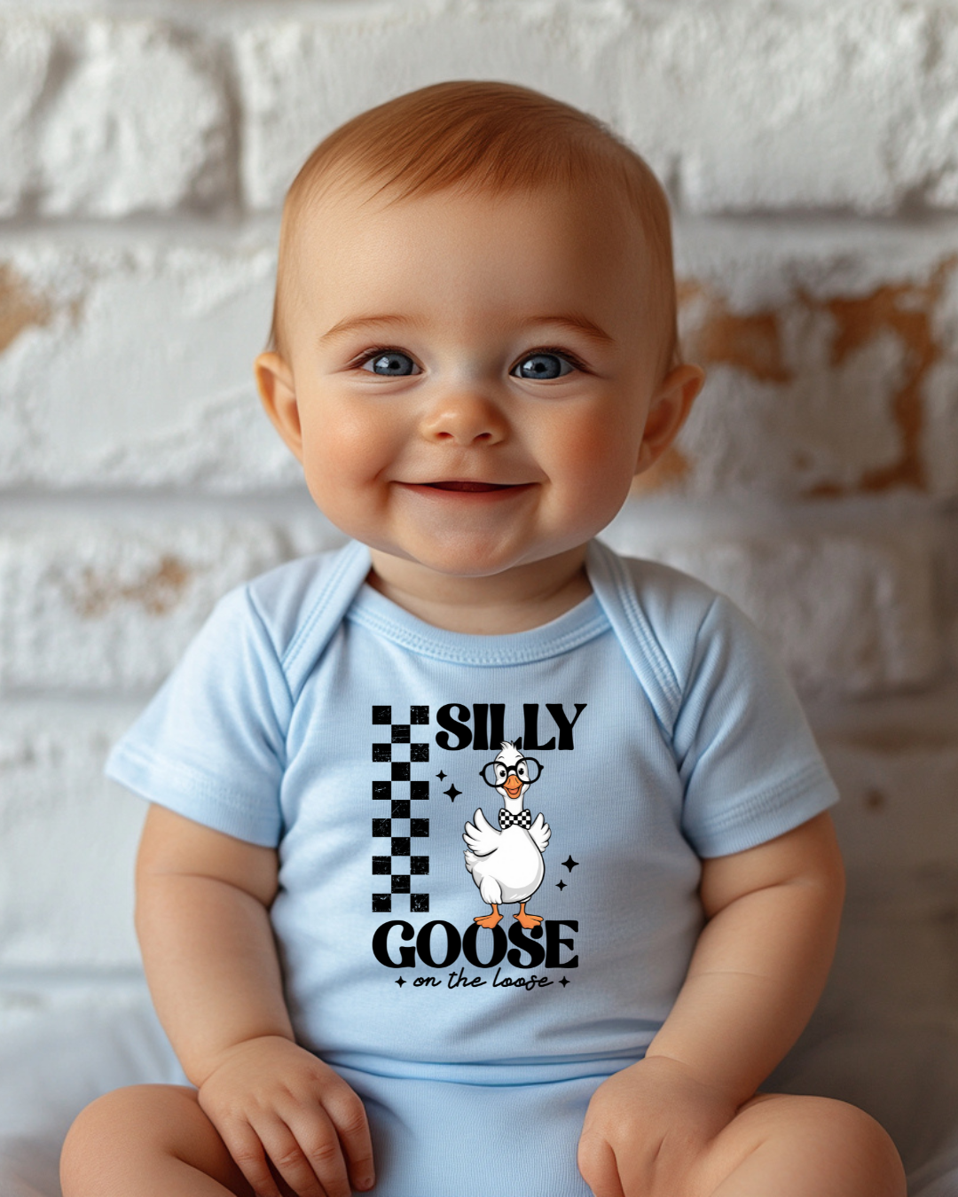 Funny Silly Goose Infant Onesie