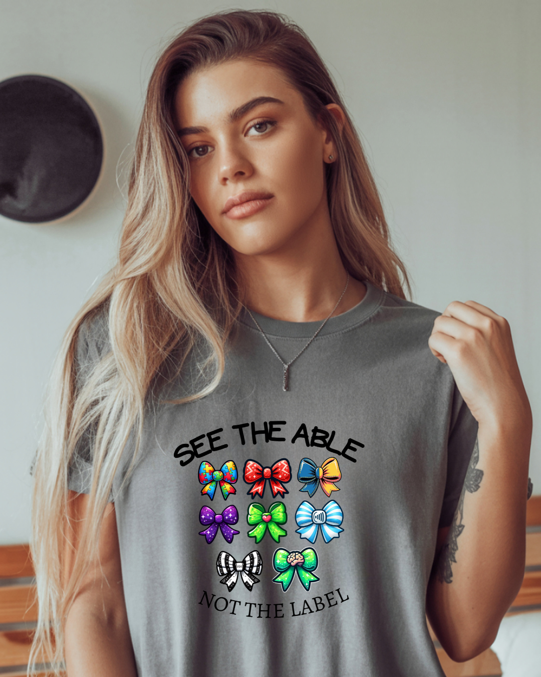 See the Able Not the Label T-Shirt – Disability Awareness Shirt | Inclusion & Neurodiversity Support Tee