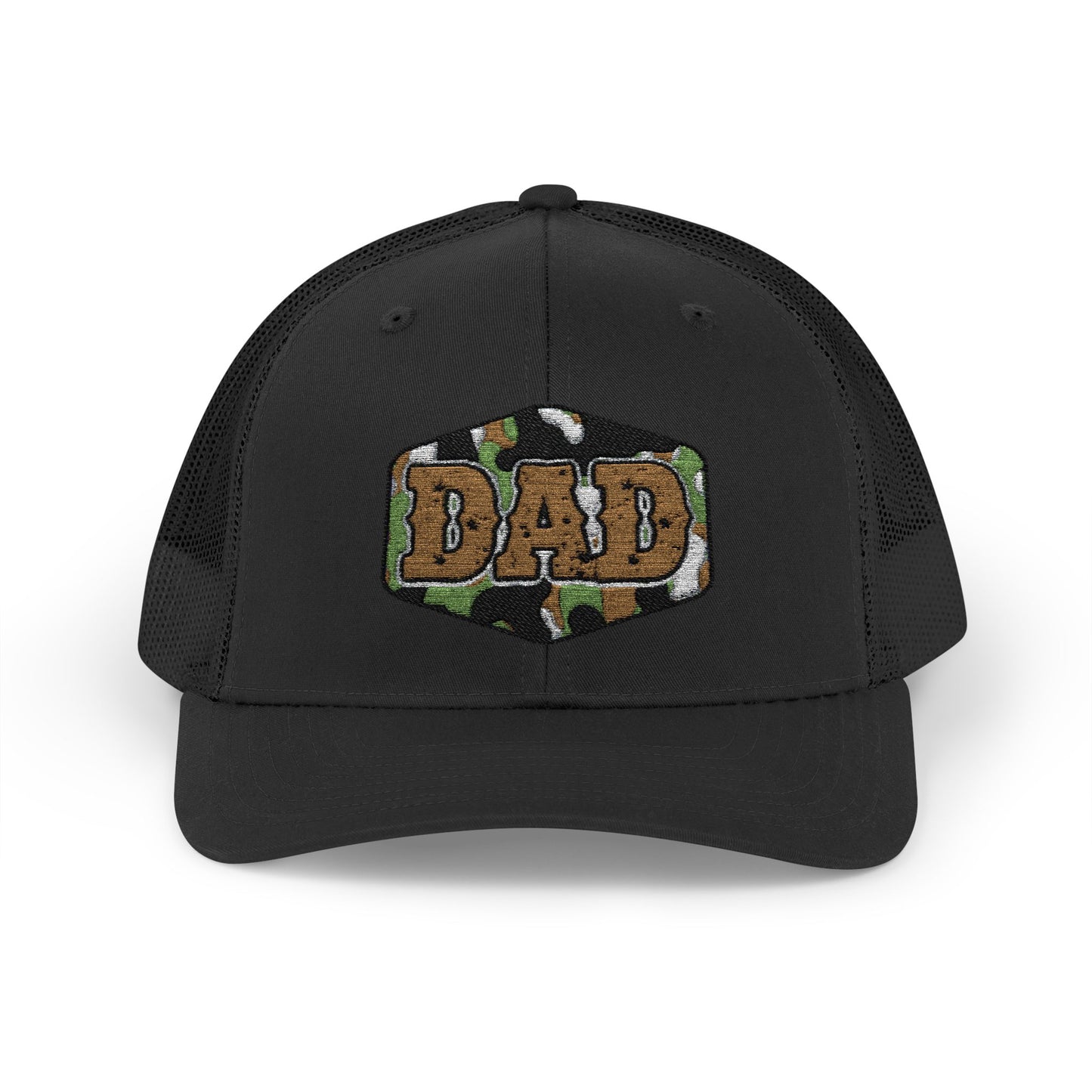 Camo Dad Snapback Trucker Cap