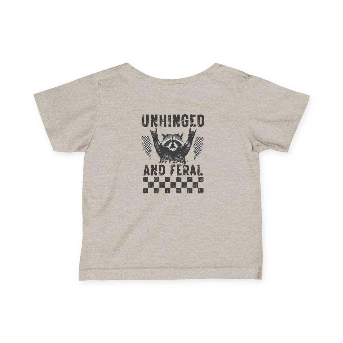 Rocking Raccoon Toddler Tee - Unhinged & Feral T-Shirt