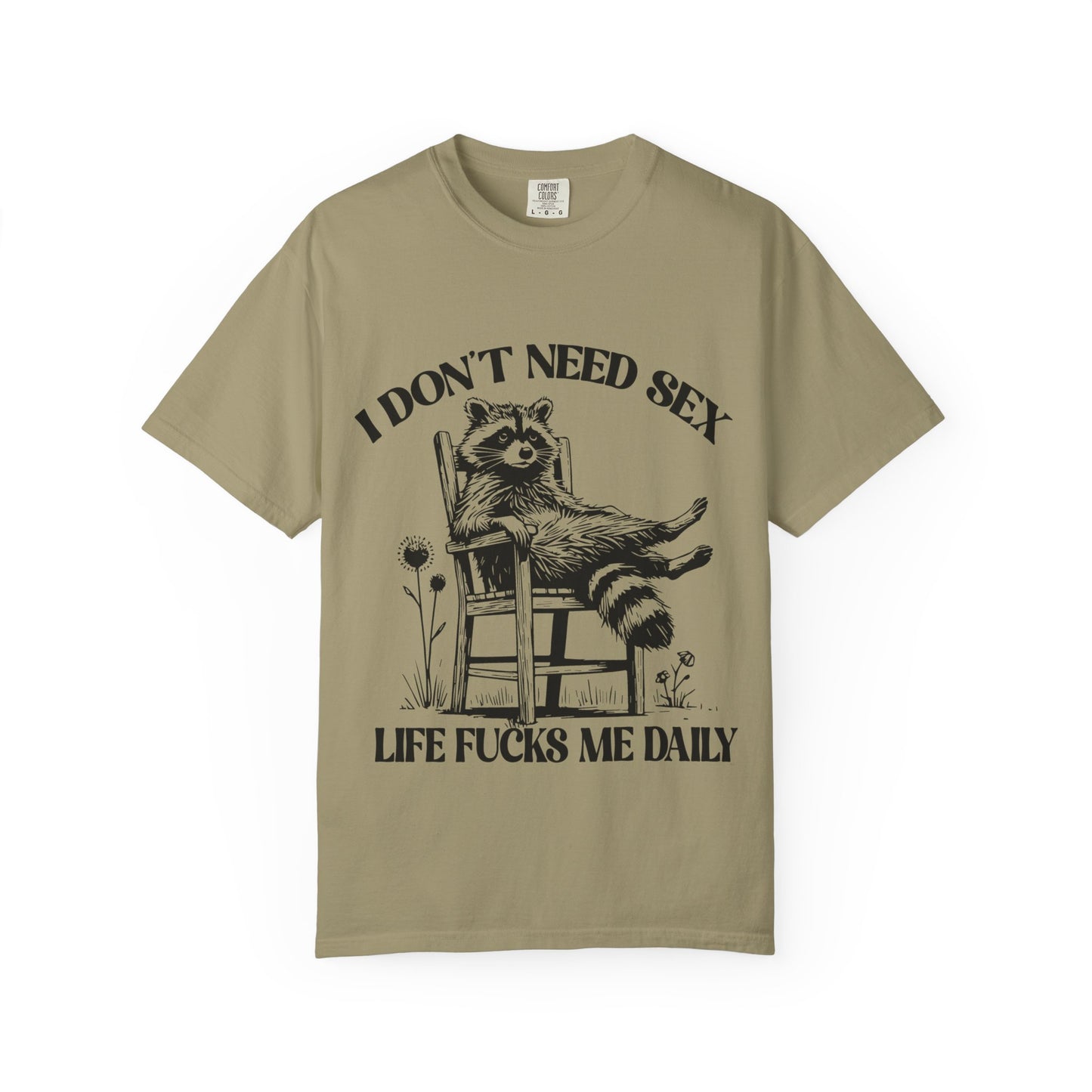 Funny Raccoon Graphic T-shirt