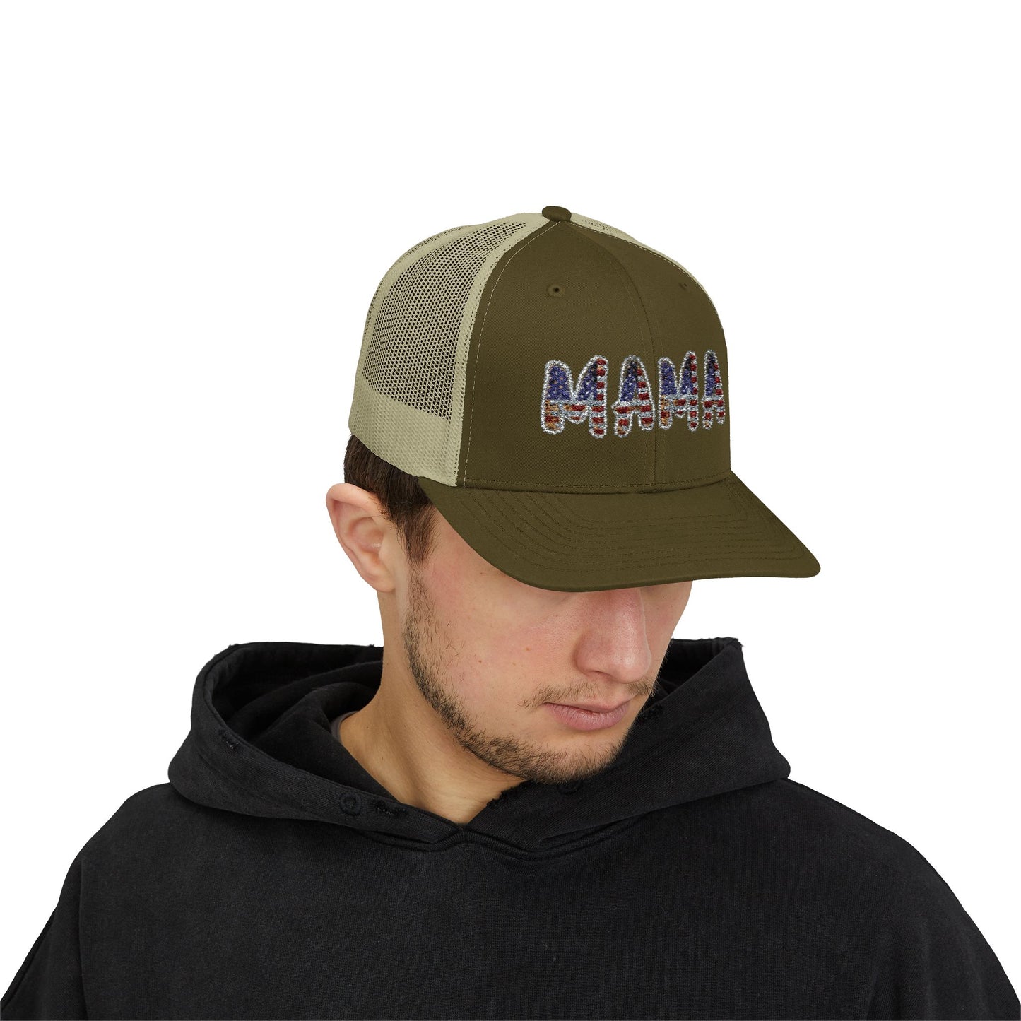 American Mama Snapback Trucker Cap