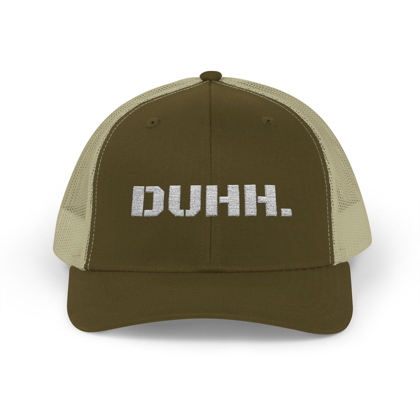 Trendy Snapback Cap with 'DUHH.' Design