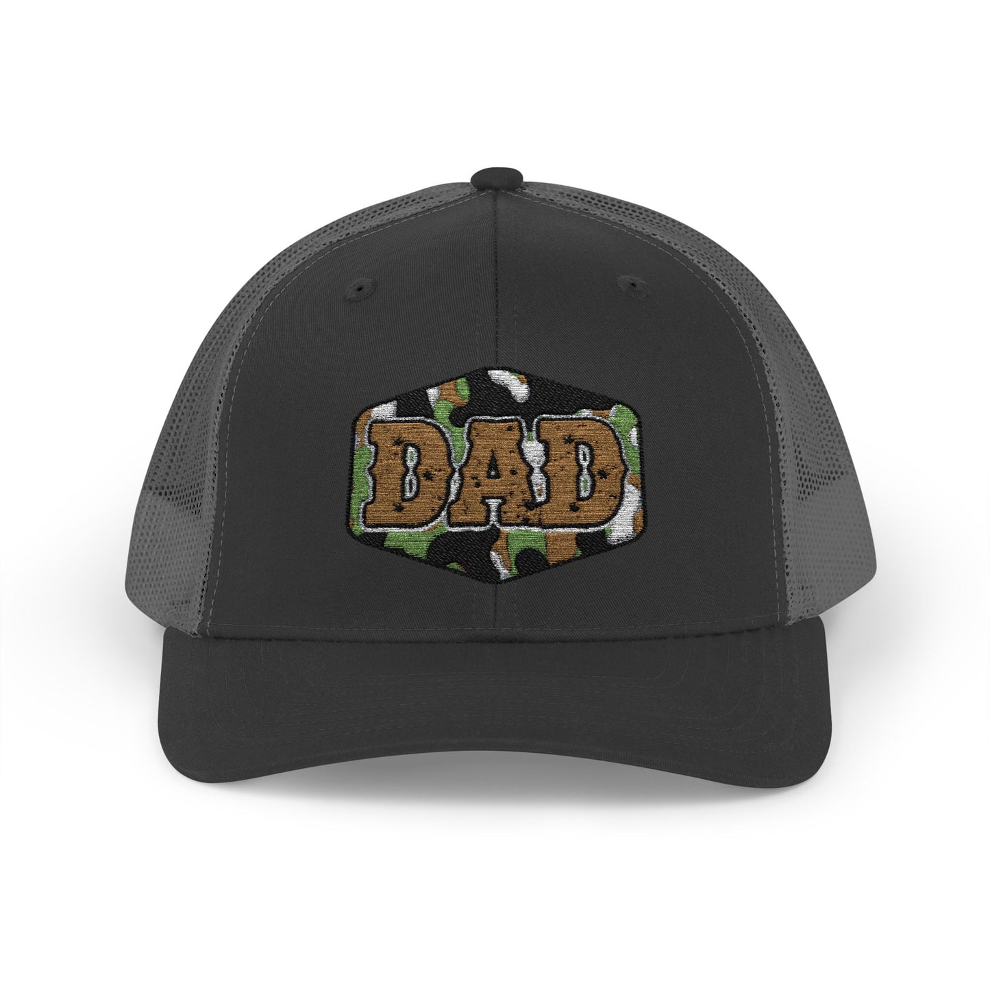 Camo Dad Snapback Trucker Cap