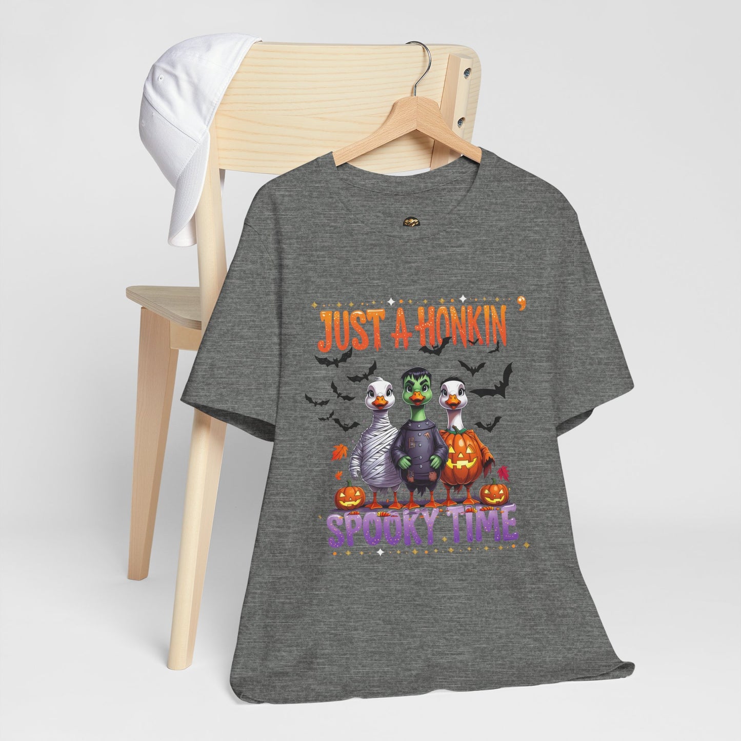 Spooky Tee - Just A Honkin' Spooky Time (Black Bats)
