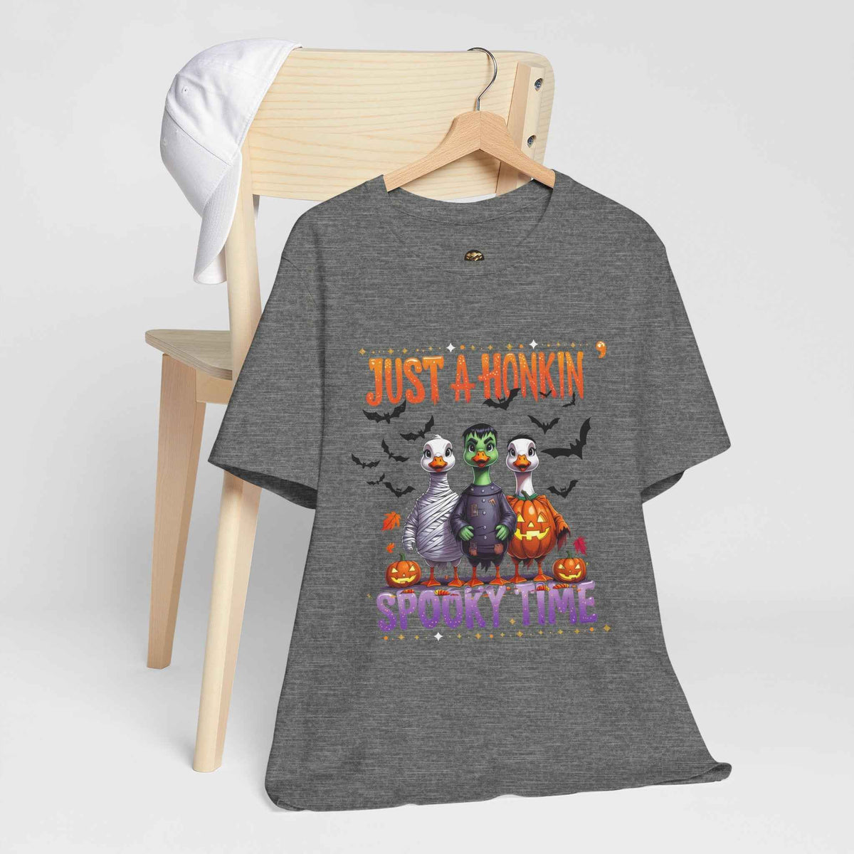 Spooky Tee - Just A Honkin' Spooky Time (Black Bats)