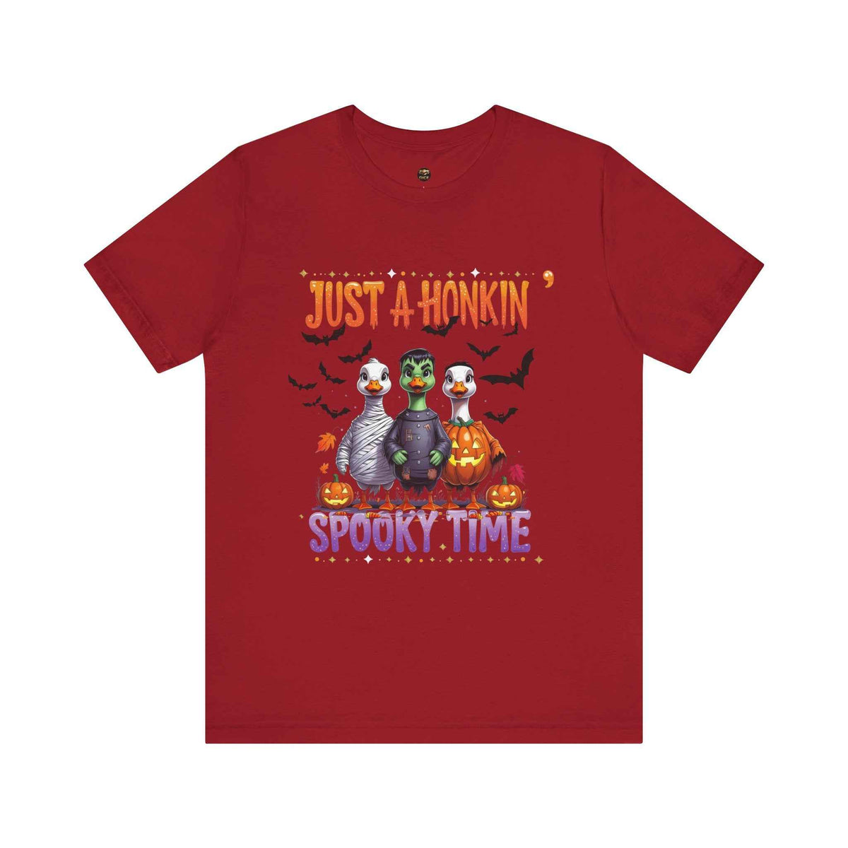 Spooky Tee - Just A Honkin' Spooky Time (Black Bats)
