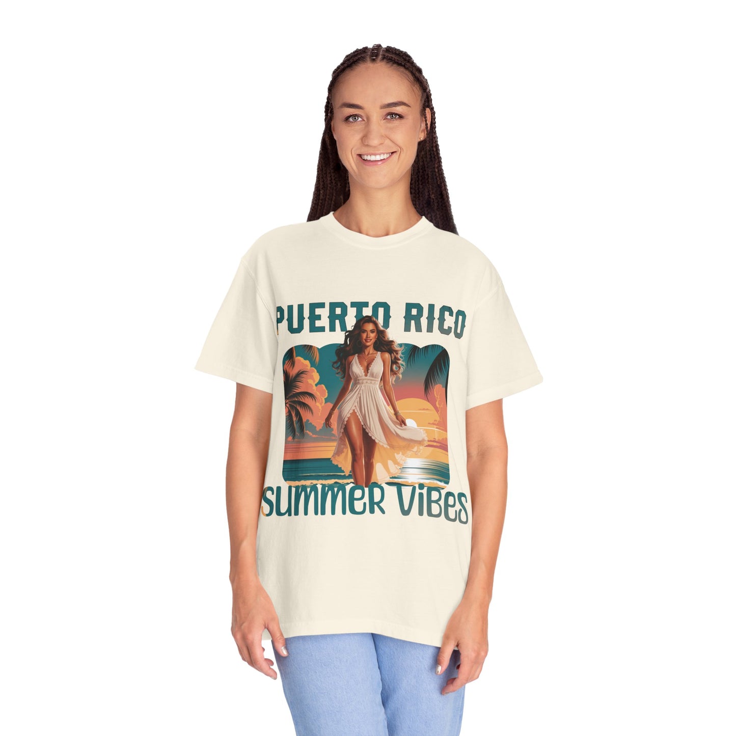 Puerto Rico Summer Vibes | Beachwear Relaxation Tee