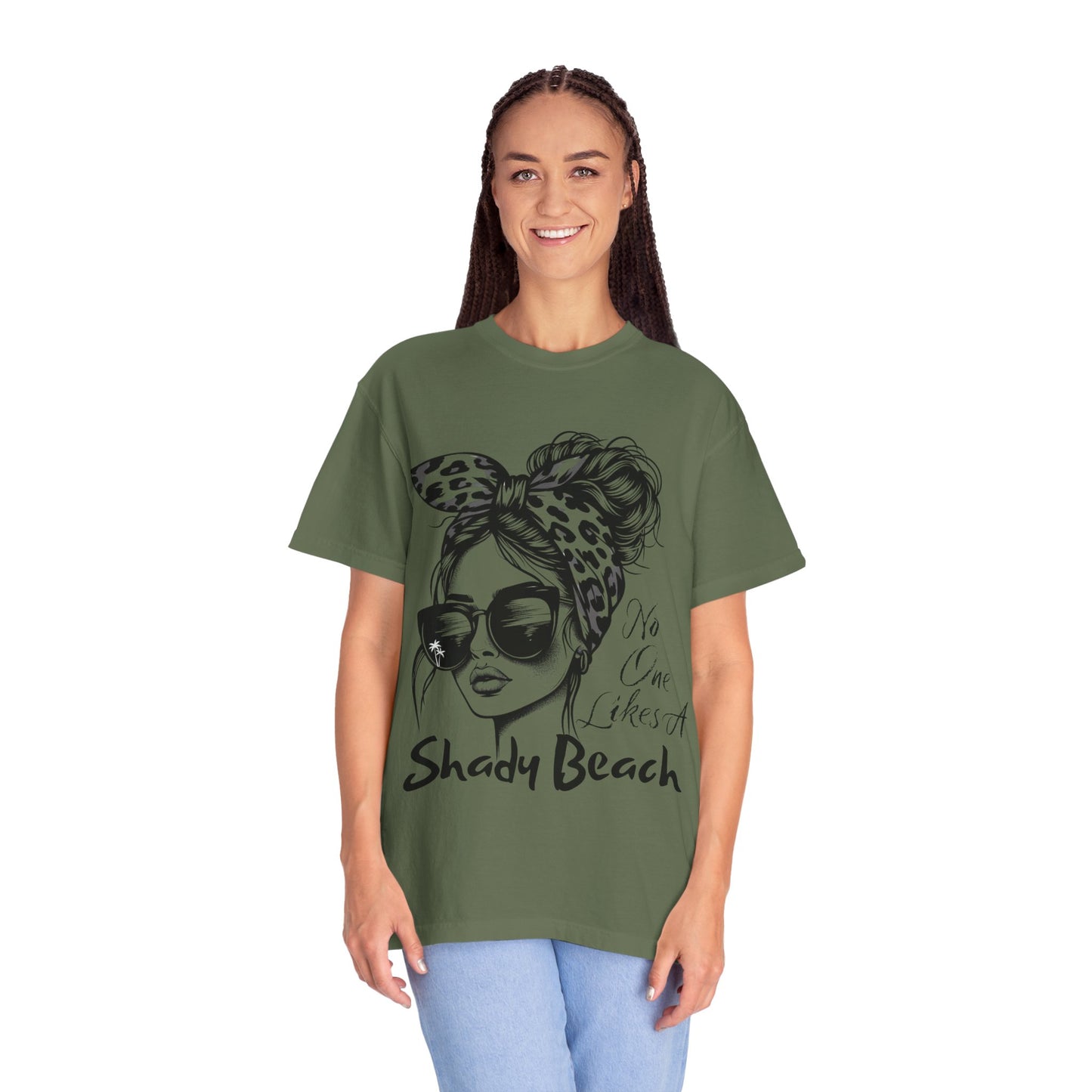 Chic Graphic Tee, No One Likes a Shady Beach T-Shirt, Trendy Summer Top, Gift for Beach Lovers, Casual Fashion Shirt
