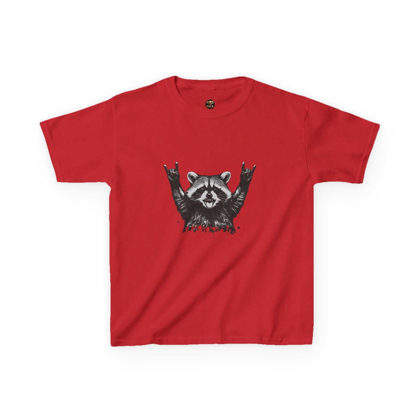 Unhinged & Feral Raccoon big Kids Tee