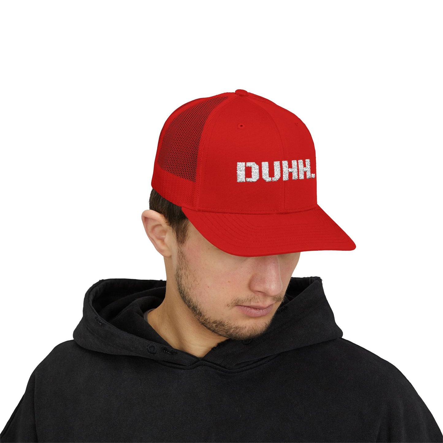 Trendy Snapback Cap with 'DUHH.' Design