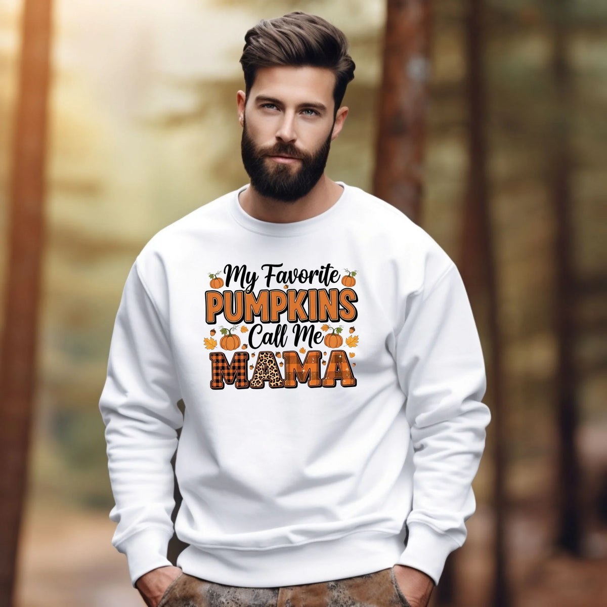 Favorite Pumpkins Call Me matching family fall shirt or crewneck