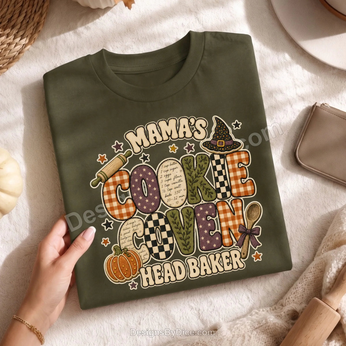 flt-miltary green - baking