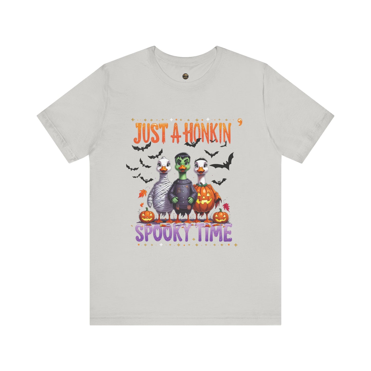 Spooky Tee - Just A Honkin' Spooky Time (Black Bats)