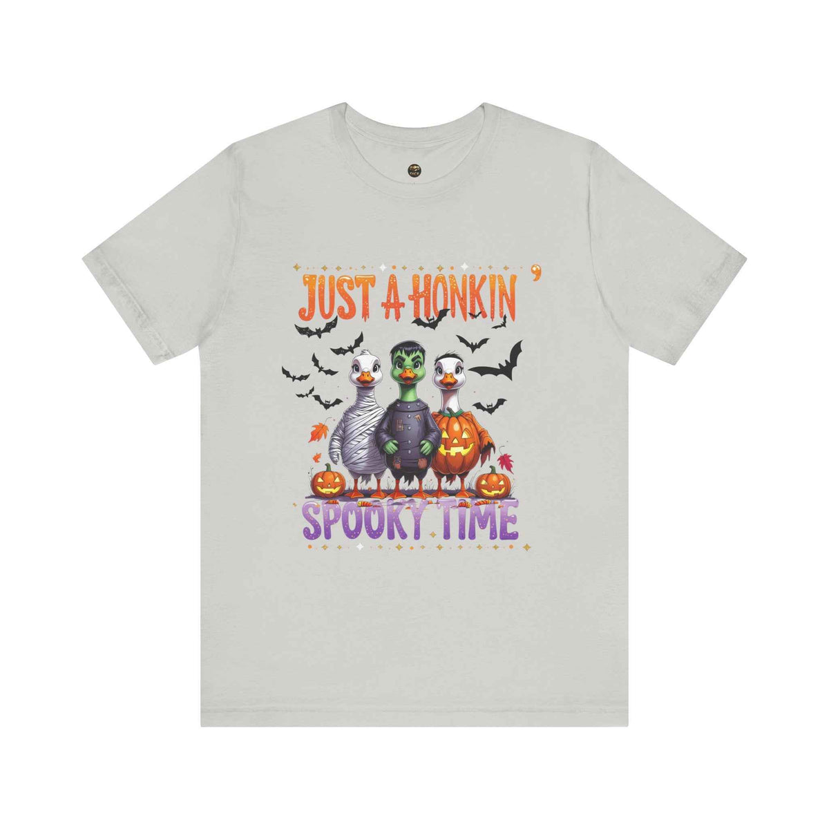 Spooky Tee - Just A Honkin' Spooky Time (Black Bats)