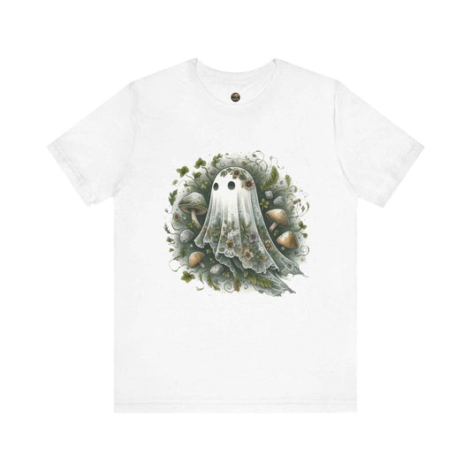 Vintage Ghost Watercolor Garden Tee