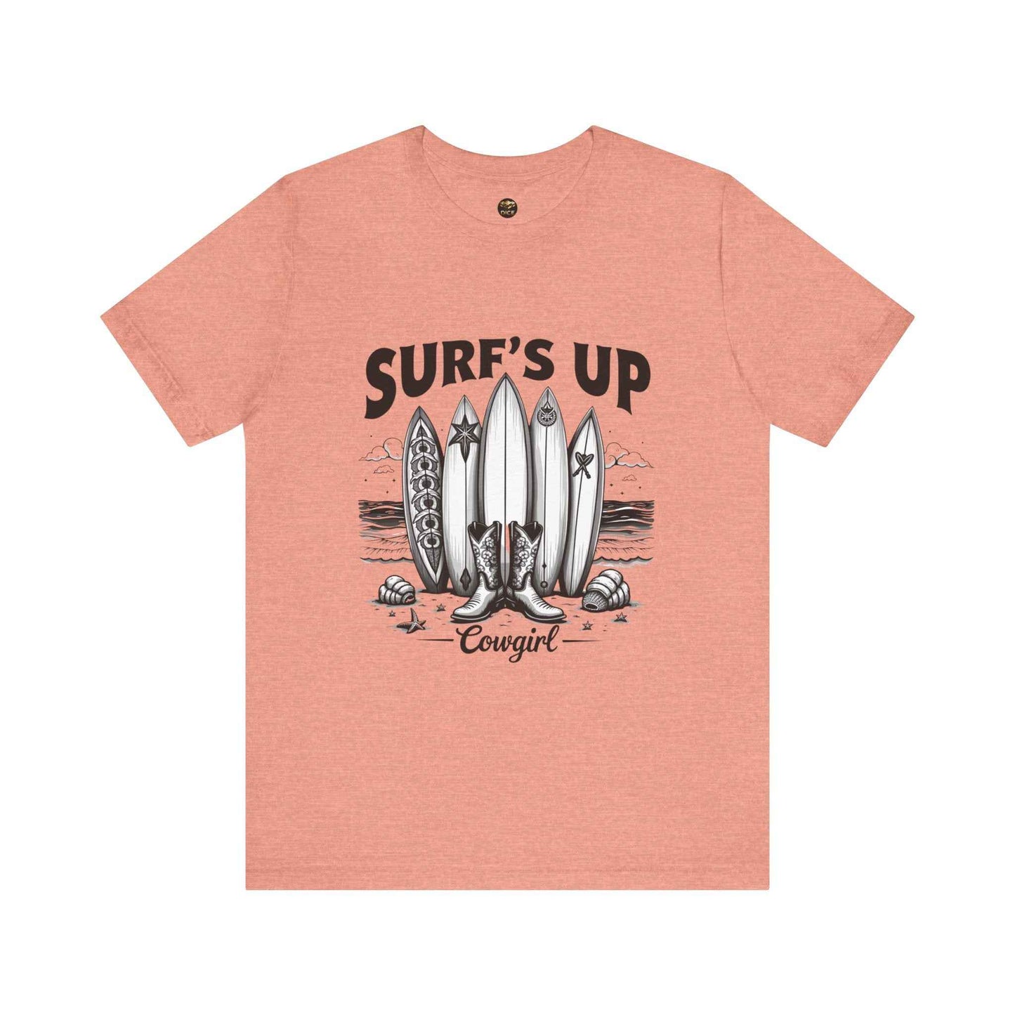 Beach Vibes Unisex Tee, Surf's Up Graphic T-Shirt
