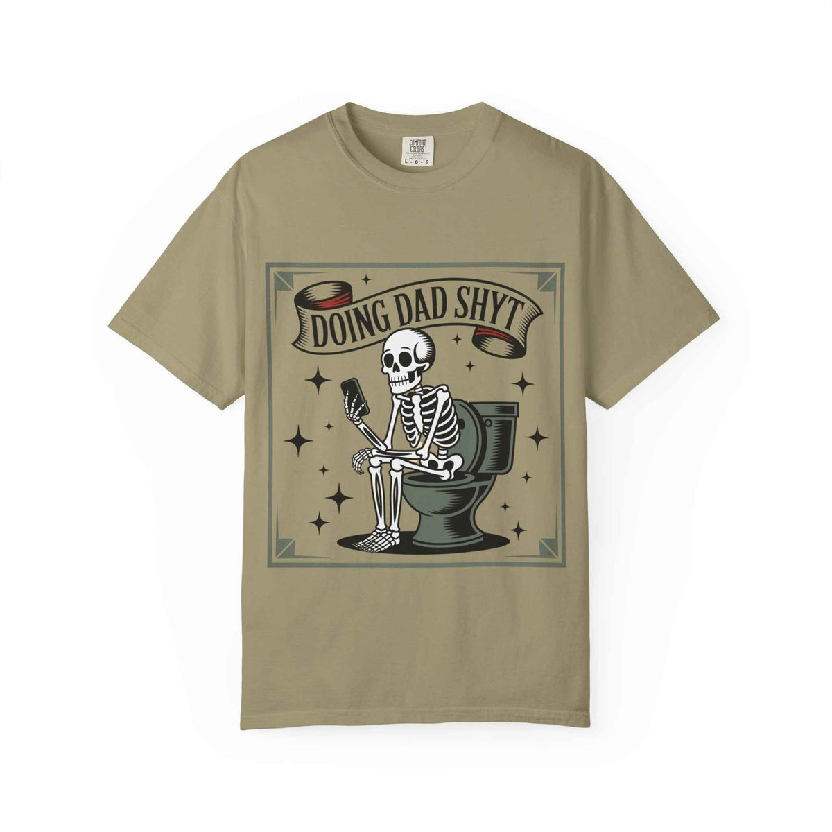 Funny Skeleton Dad T-Shirt – Doing Dad Shyt