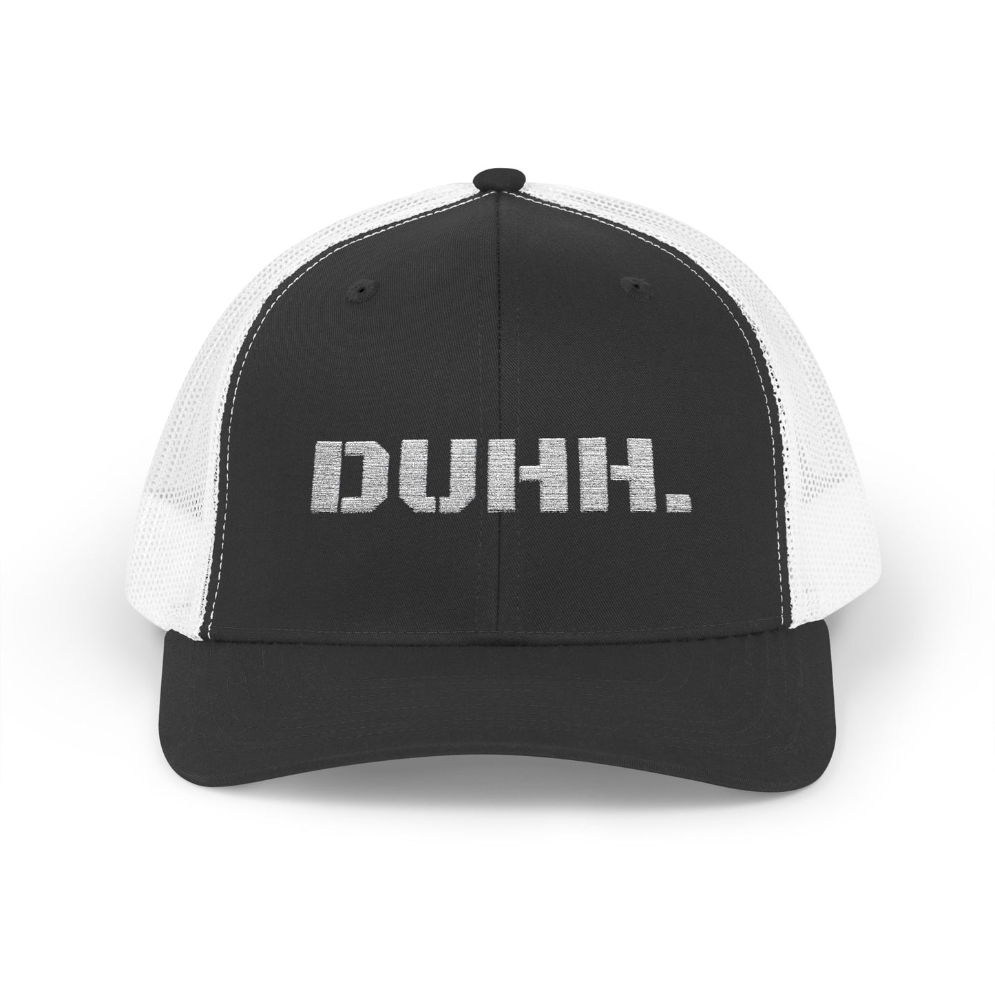 Trendy Snapback Cap with 'DUHH.' Design