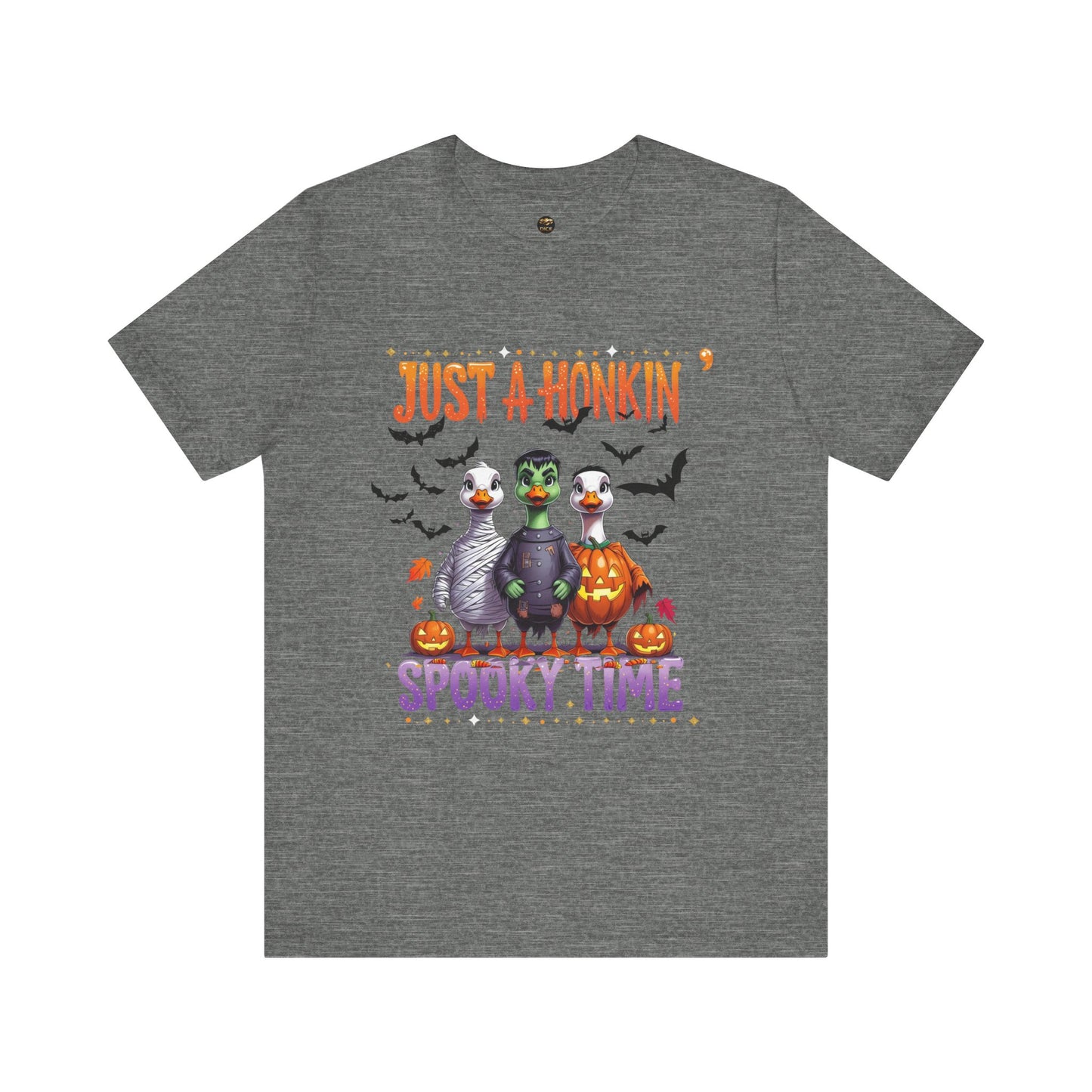 Spooky Tee - Just A Honkin' Spooky Time (Black Bats)
