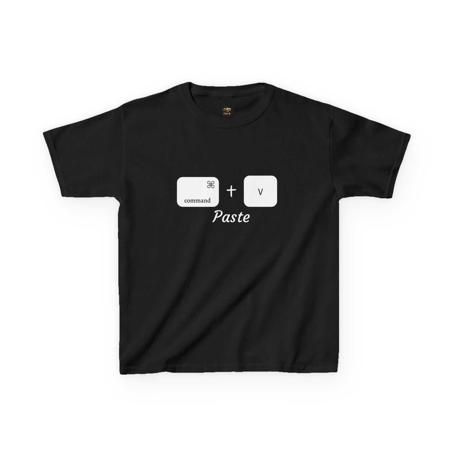 Kids Command + V - Paste (white)