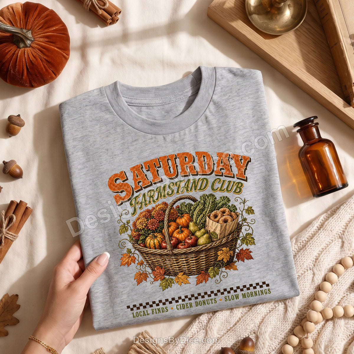 Saturday Farmstand Club Shirt | Cozy Fall Farmers Market Tee
