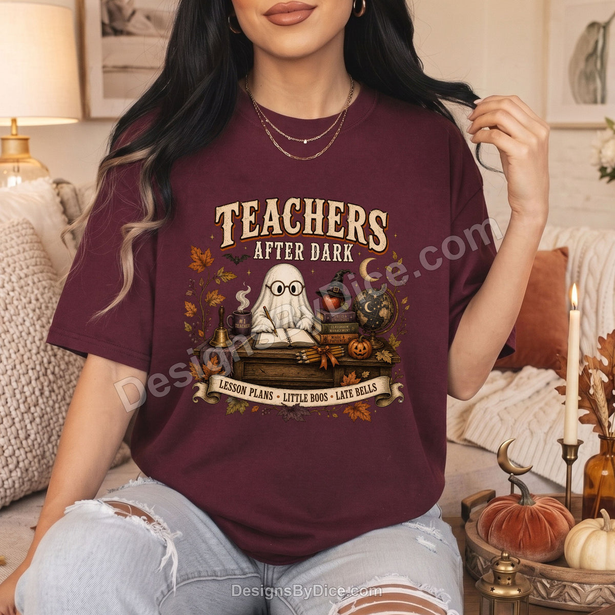 Teachers After Dark Shirt | Halloween Teacher Tee
