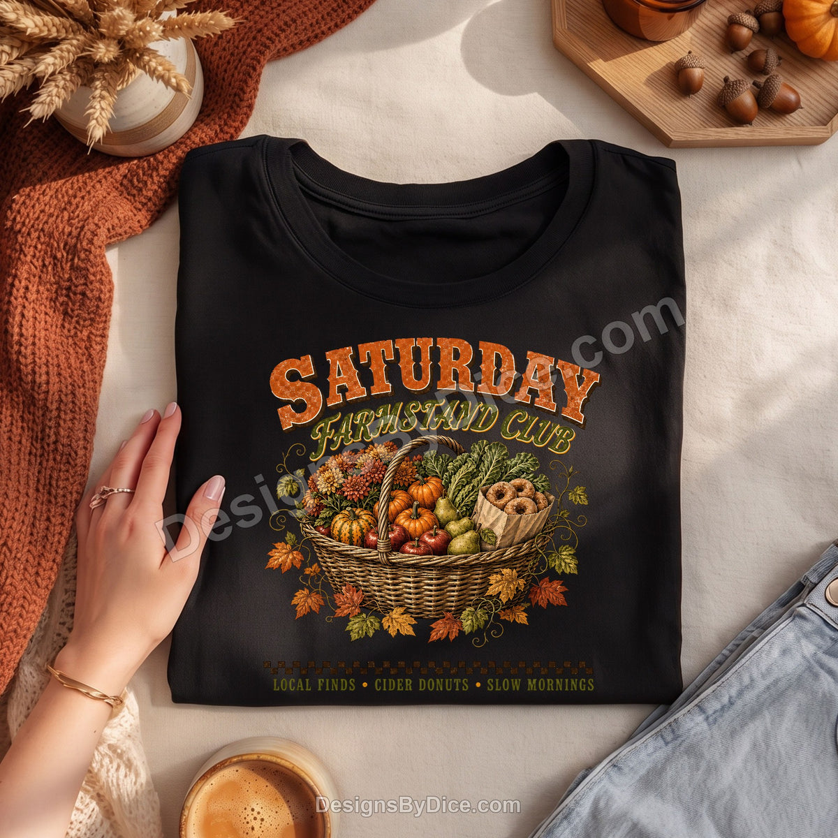 Saturday Farmstand Club Shirt | Cozy Fall Farmers Market Tee