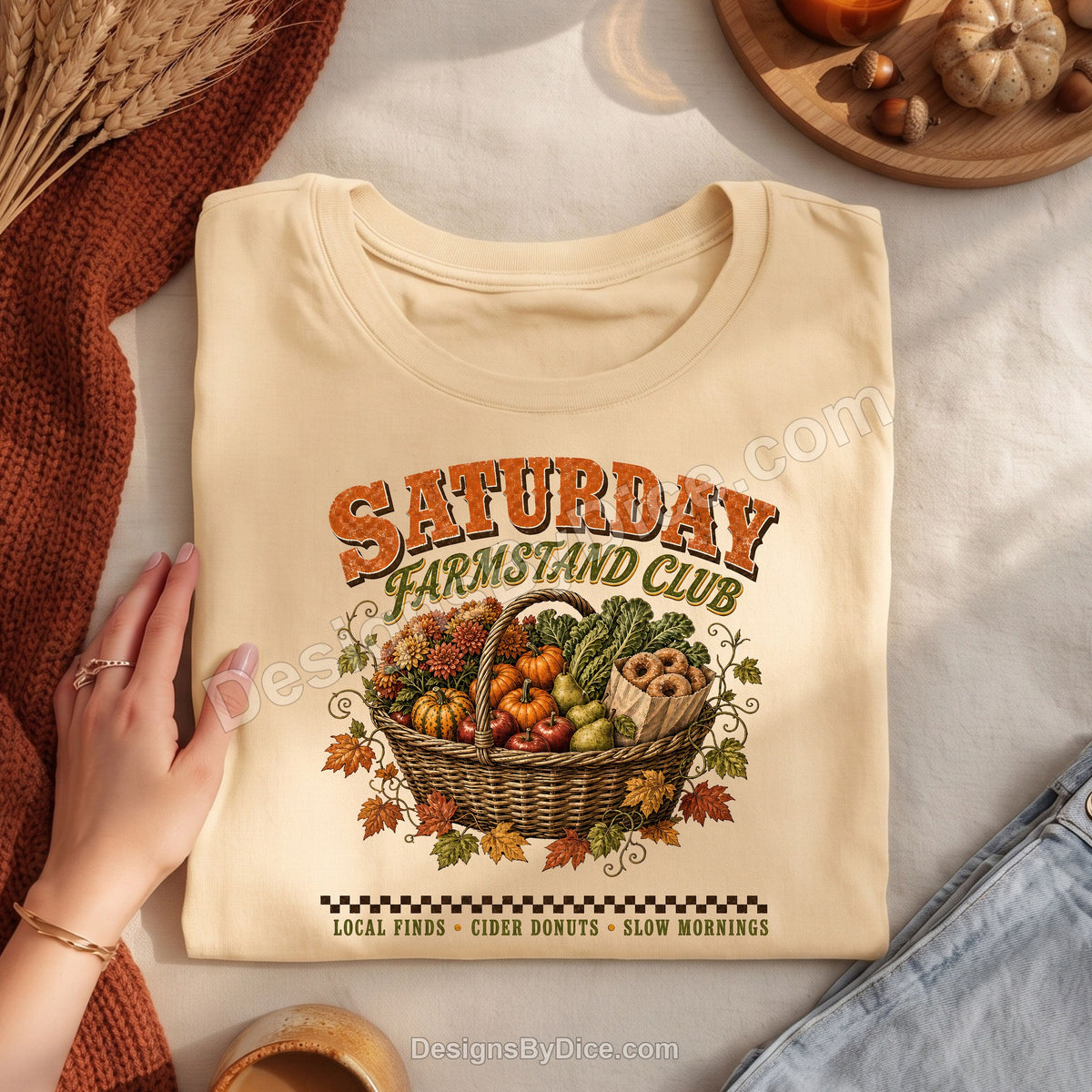 Saturday Farmstand Club Shirt | Cozy Fall Farmers Market Tee