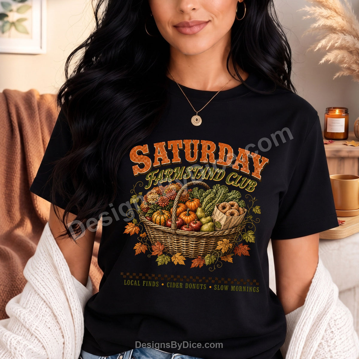 Saturday Farmstand Club Shirt | Cozy Fall Farmers Market Tee