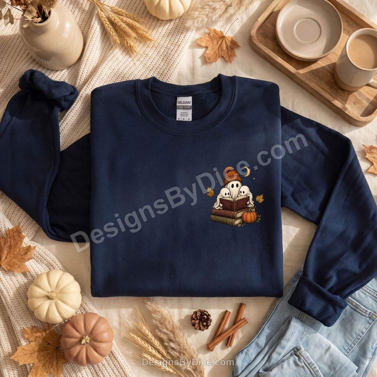 Official Bedtime Story Reader Sweatshirt | Cozy Ghost Crewneck
