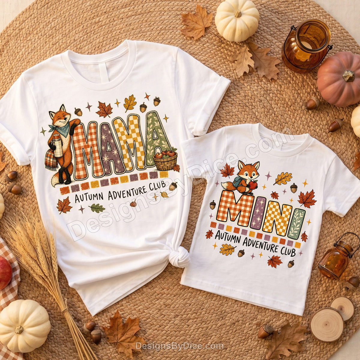 Mama & Mini Fall Shirts | Matching Mom and Toddler Autumn Tees
