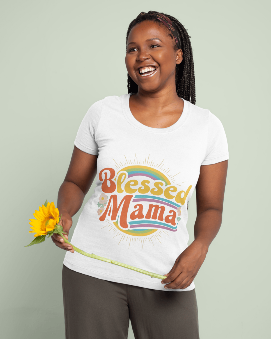 Blessed Mama Unisex Heavy Cotton Tee
