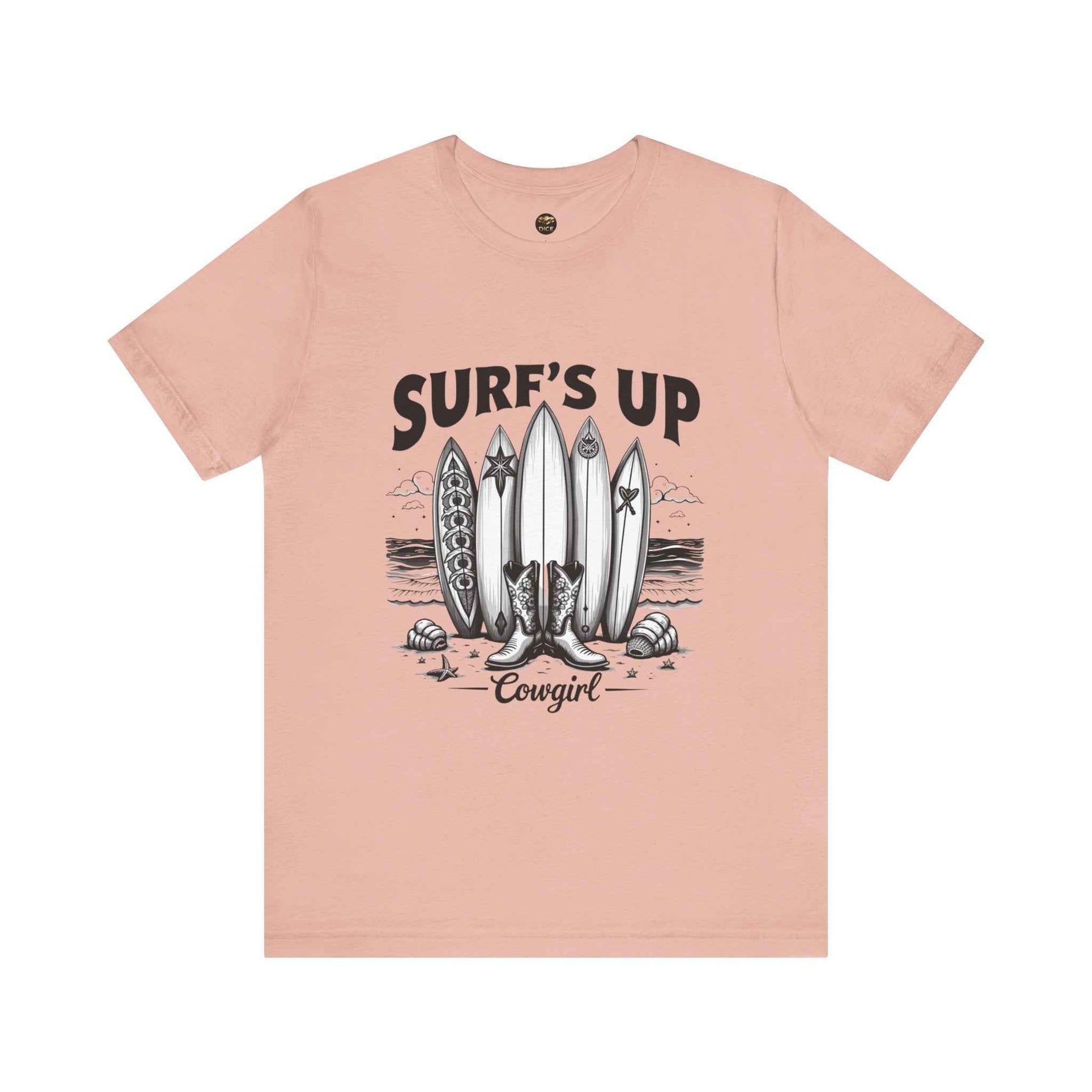 Beach Vibes Unisex Tee, Surf's Up Graphic T-Shirt