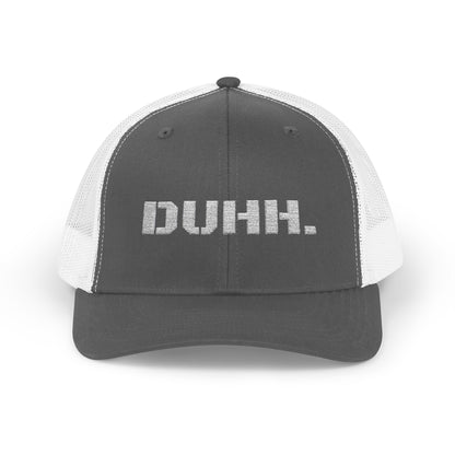 Trendy Snapback Cap with 'DUHH.' Design
