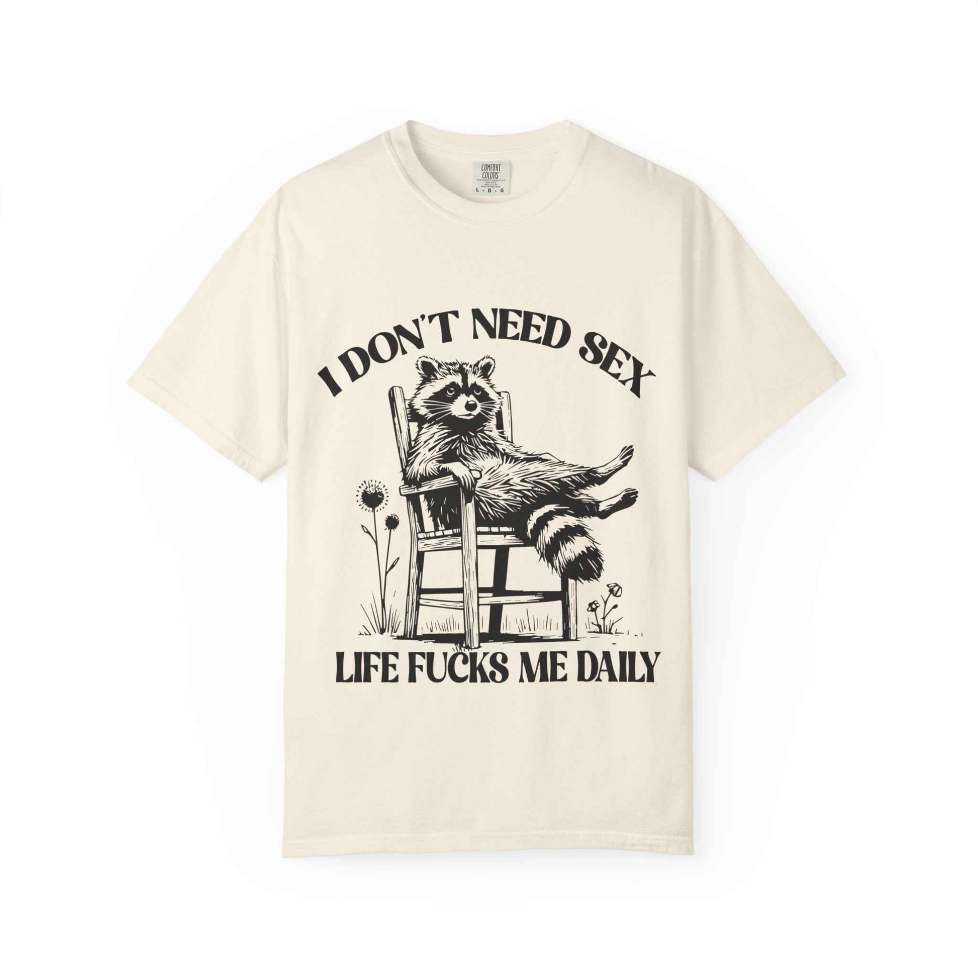 Funny Raccoon Graphic T-shirt