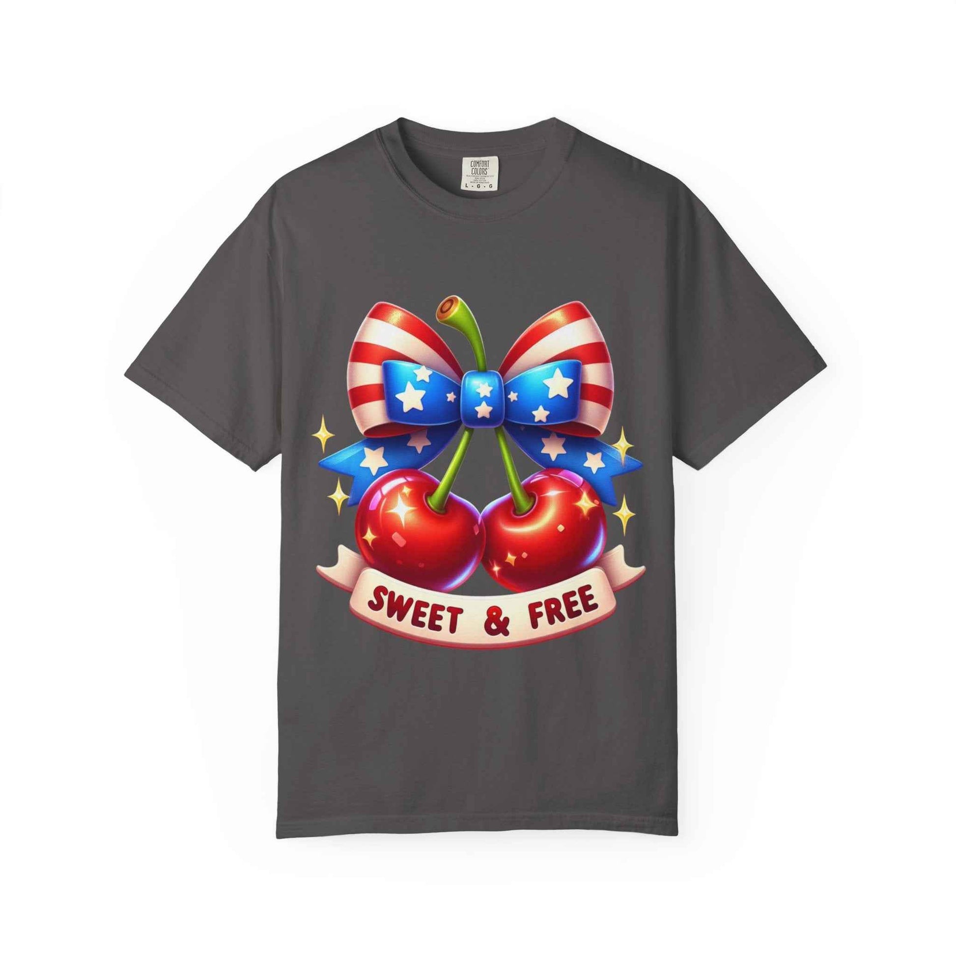 Sweet & Free Patriotic Cherry T-Shirt