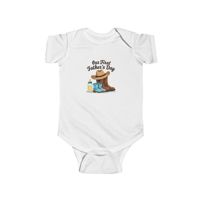 Our First Father's Day Infant Bodysuit