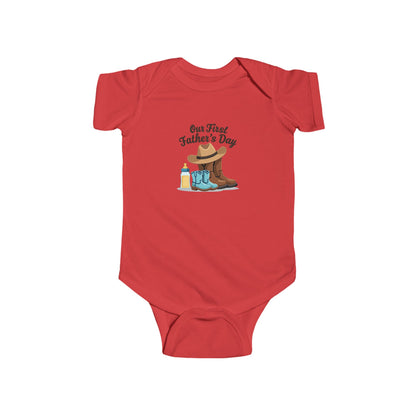 Our First Father's Day Infant Bodysuit