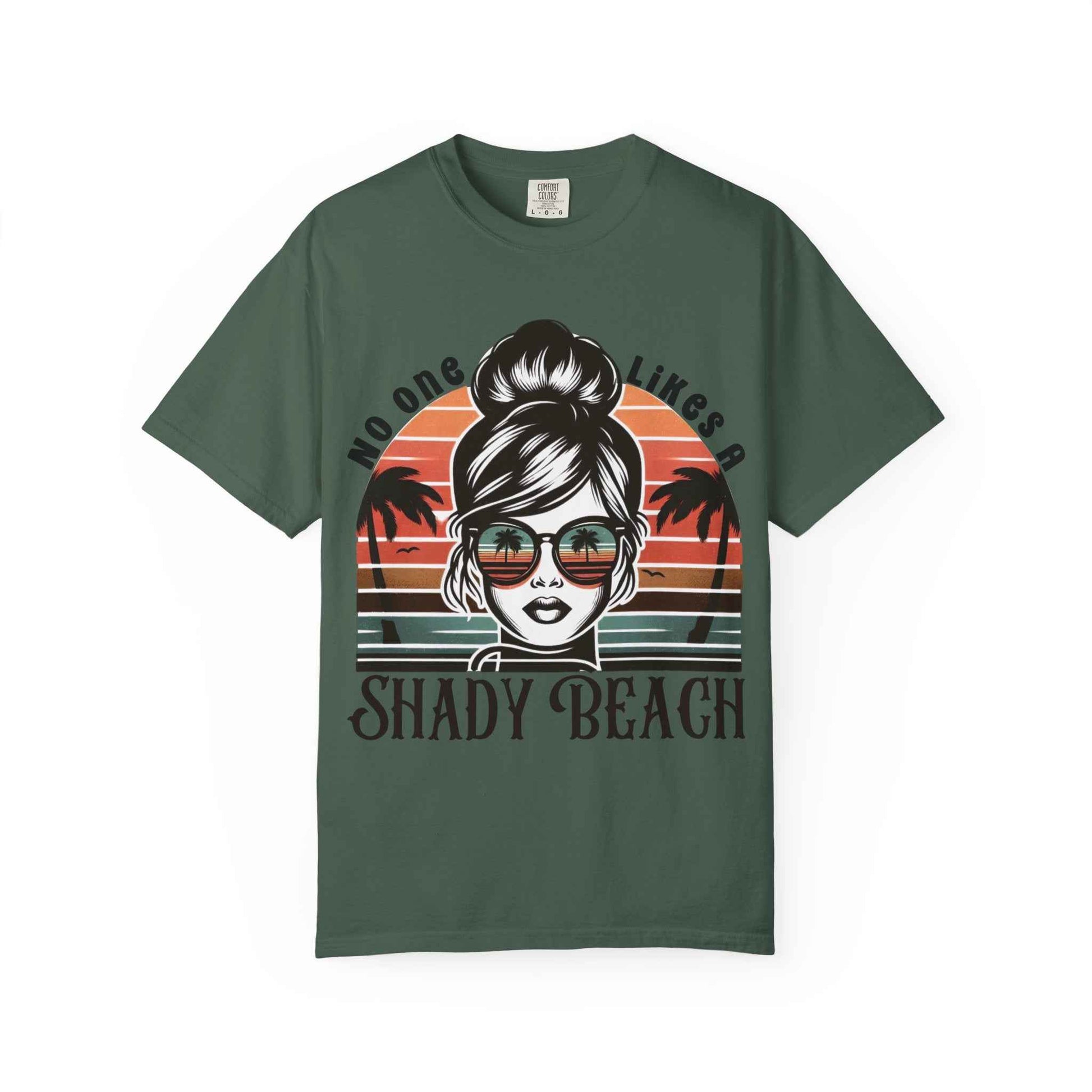 No One Likes a Shady Beach Unisex T-Shirt - Fun Summer Graphic Tee