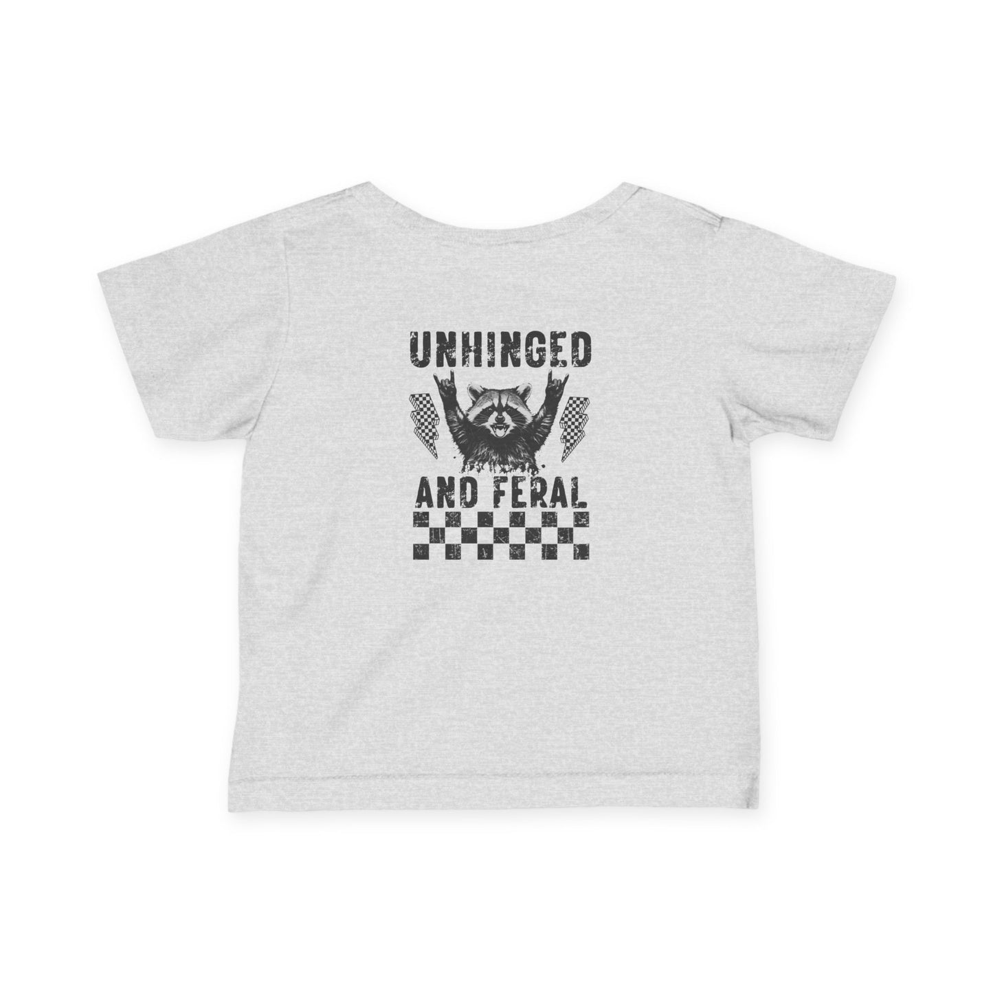 Rocking Raccoon Toddler Tee - Unhinged & Feral T-Shirt