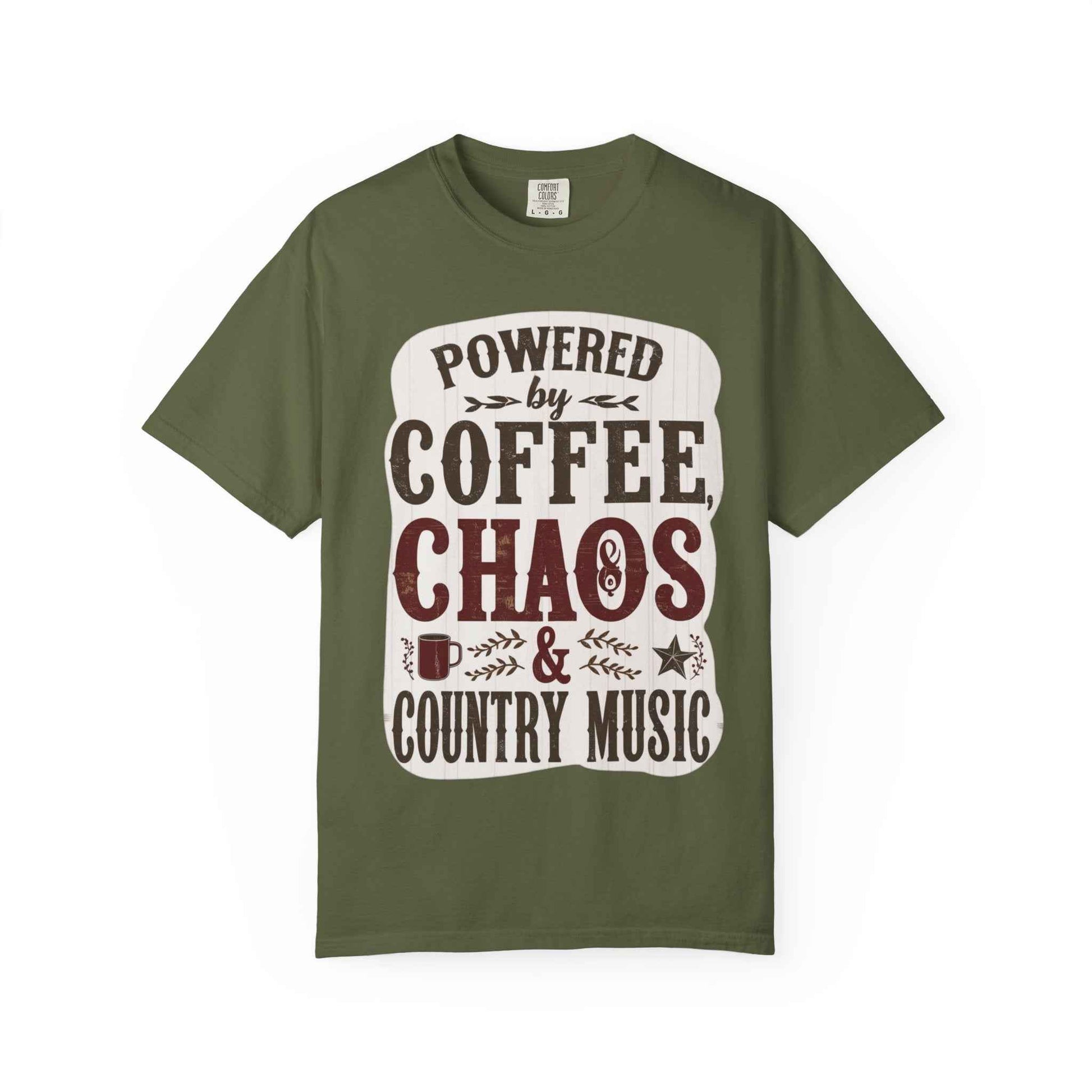 Coffee, Chaos & Country Music T-Shirt