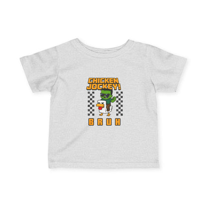 Funny Infant - Chicken Jockey Bruh T-Shirt