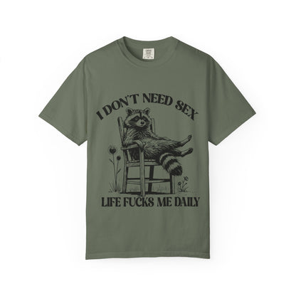 Funny Raccoon Graphic T-shirt