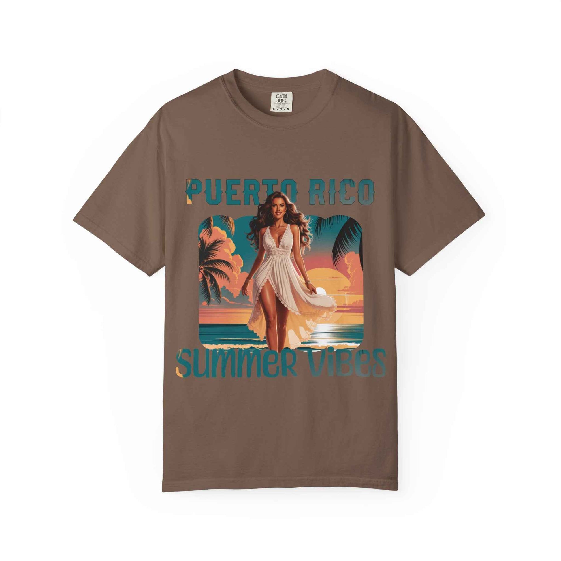Puerto Rico Summer Vibes | Beachwear Relaxation Tee